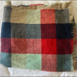 Large Zara Plaid Scarf